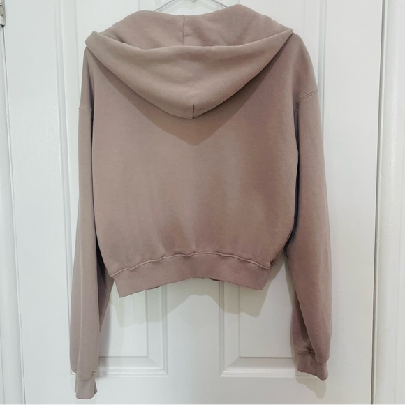 Skims Classic Hoodie in Stone - Picture 7 of 16